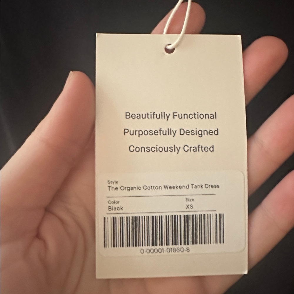 Everlane tank cotton Dress xsmall - Picture 5 of 7